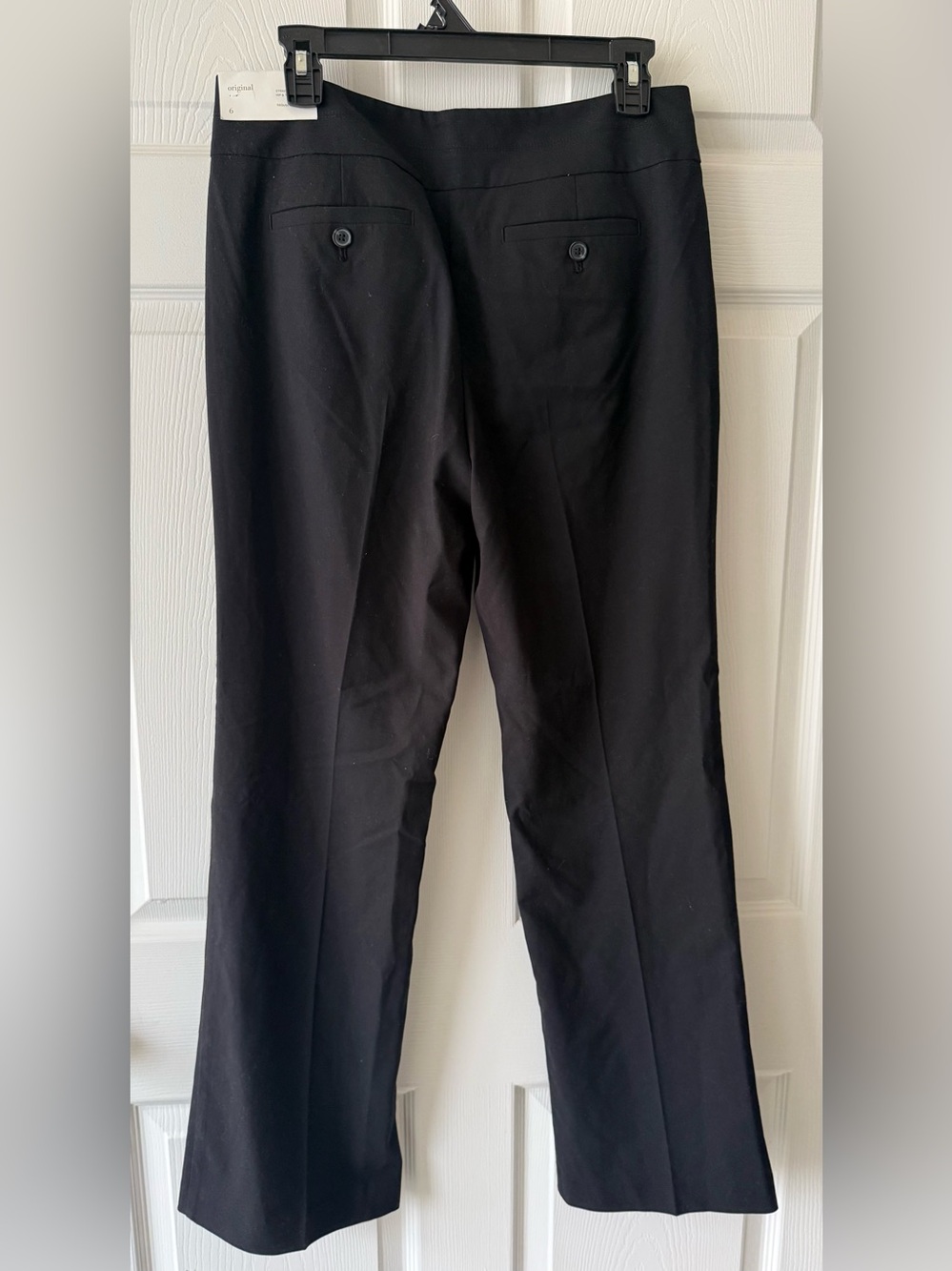 Classic Black Loft Women's Dress Pants - Picture 2 of 2